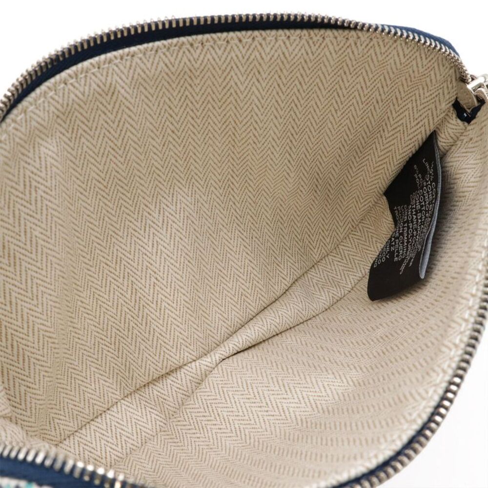 Hermès Escapade Cotton Leather Pouch - Picture 5 of 5
